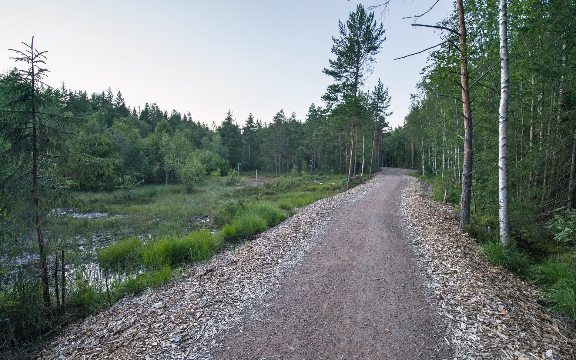 Ny vei langs Kjerringmyra