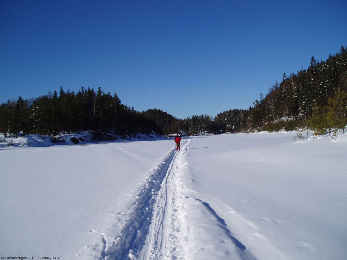 Nydelig tur over Nordre Krokvann