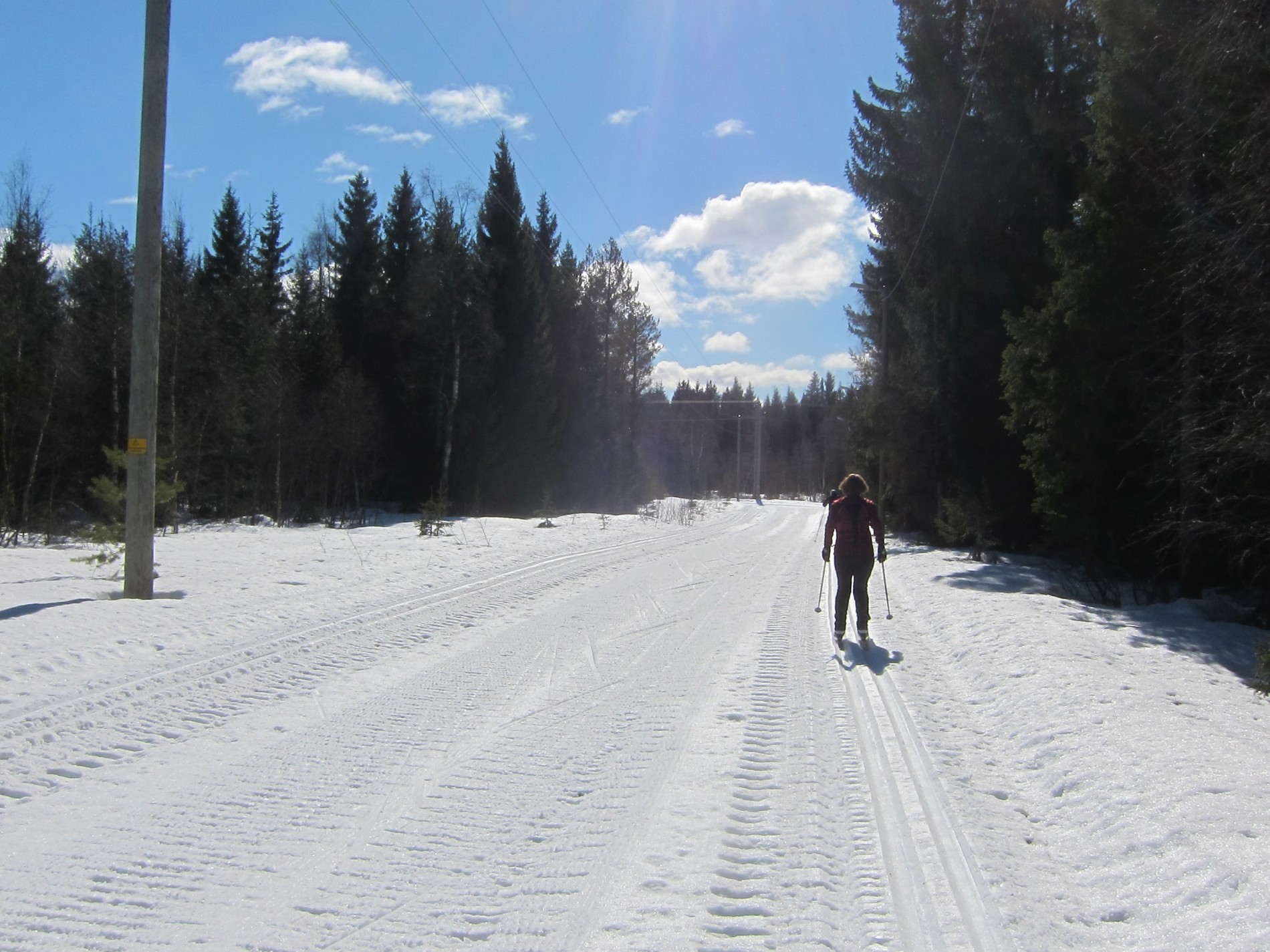 Nykjørt mellom Vind og Lerudåsen