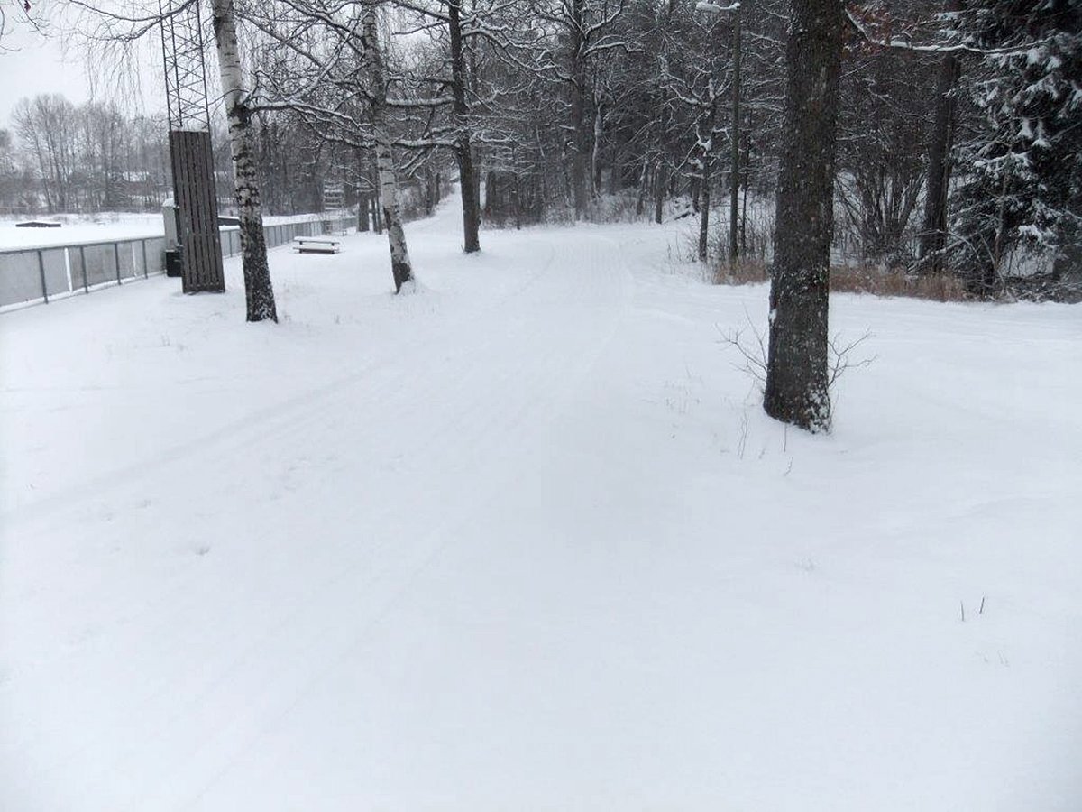 Nypreparert i Berger idrettspark på Nesodden