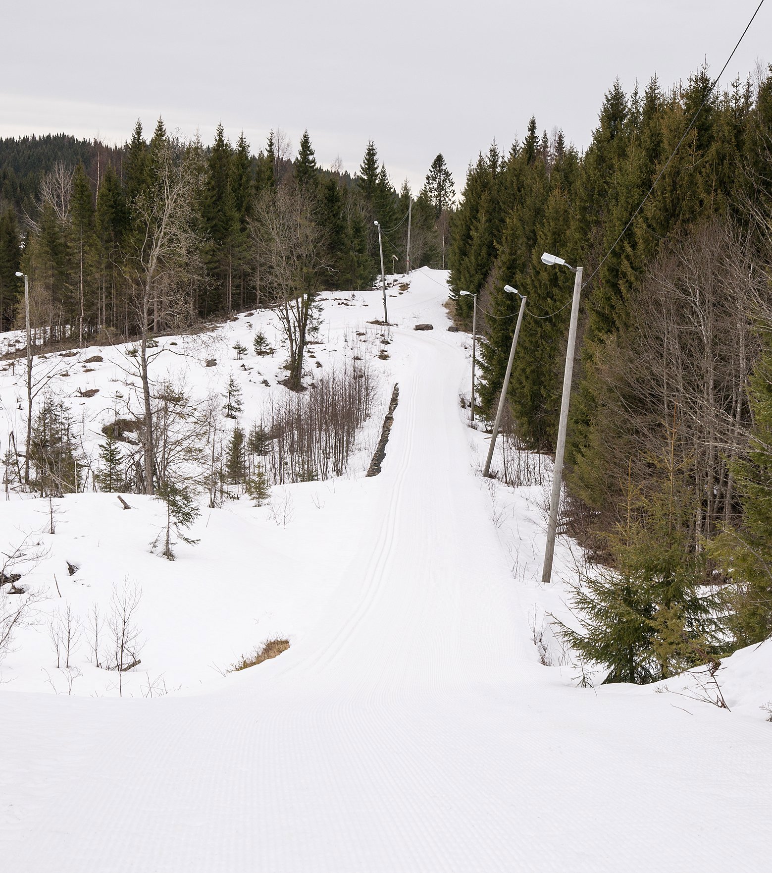 Nypreparert i lysløypa