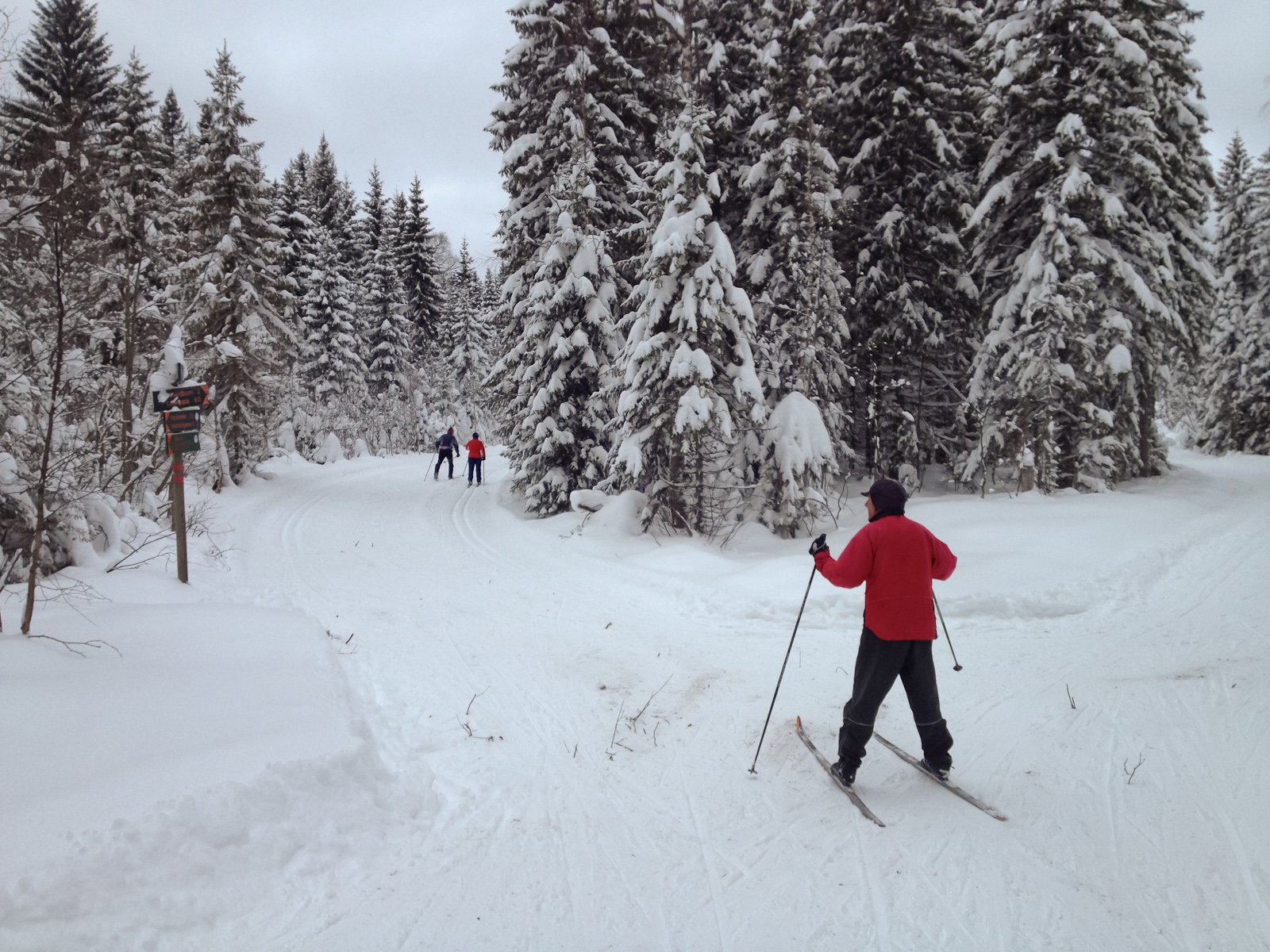 Nytt løypekryss på myrene