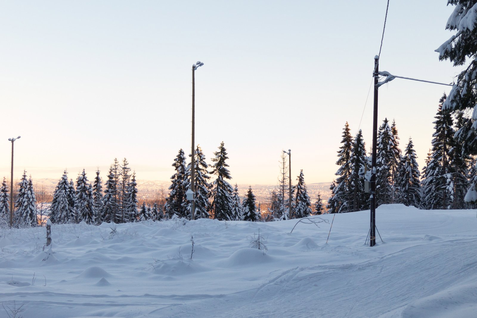 Nytt skilekområde i lysløypen