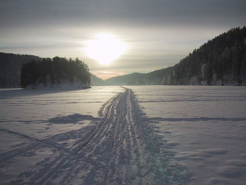 Nyttårsstemning på Lutvann