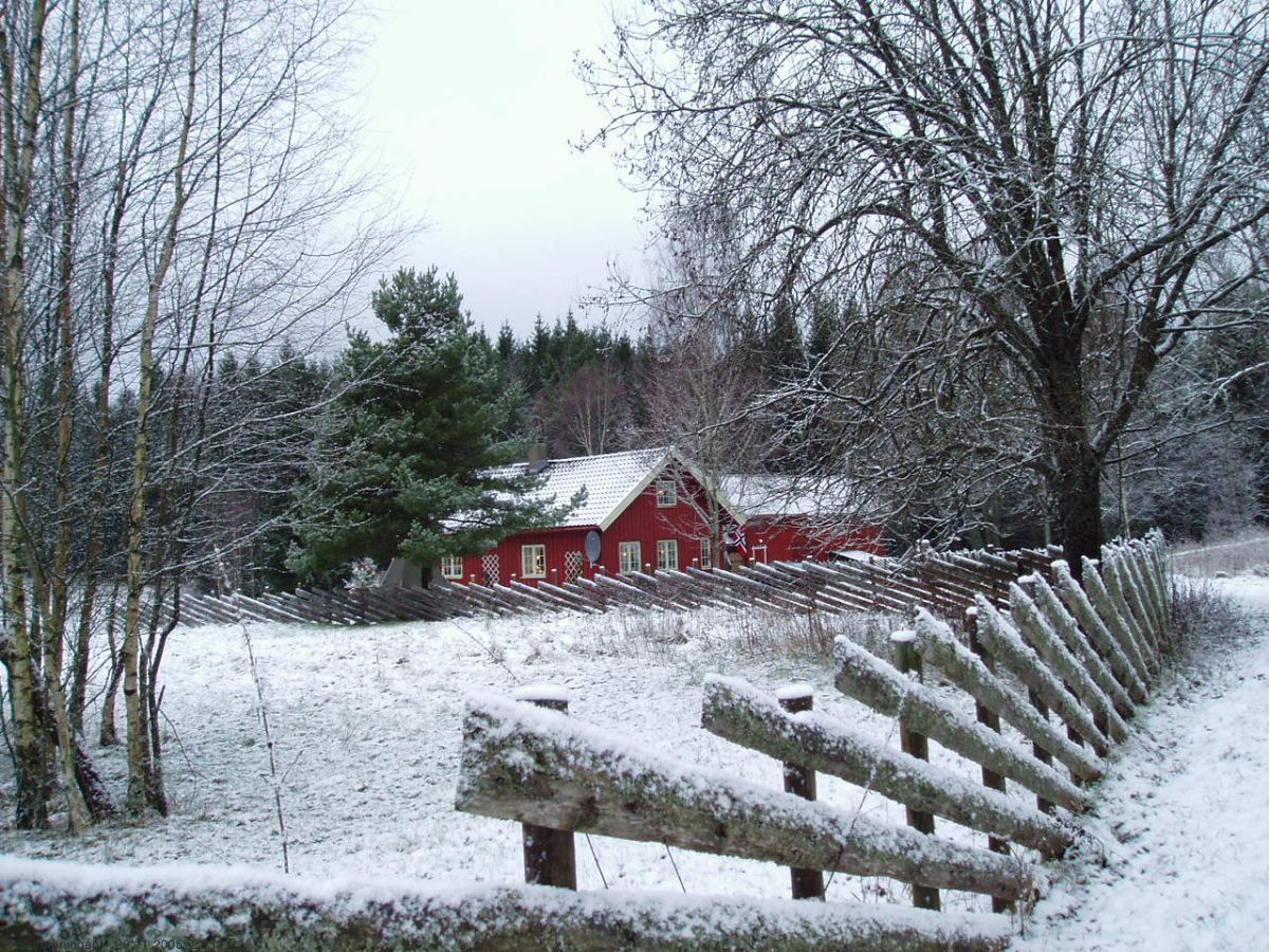 Øgården - en av Markaplassene som fortsatt er bebodd