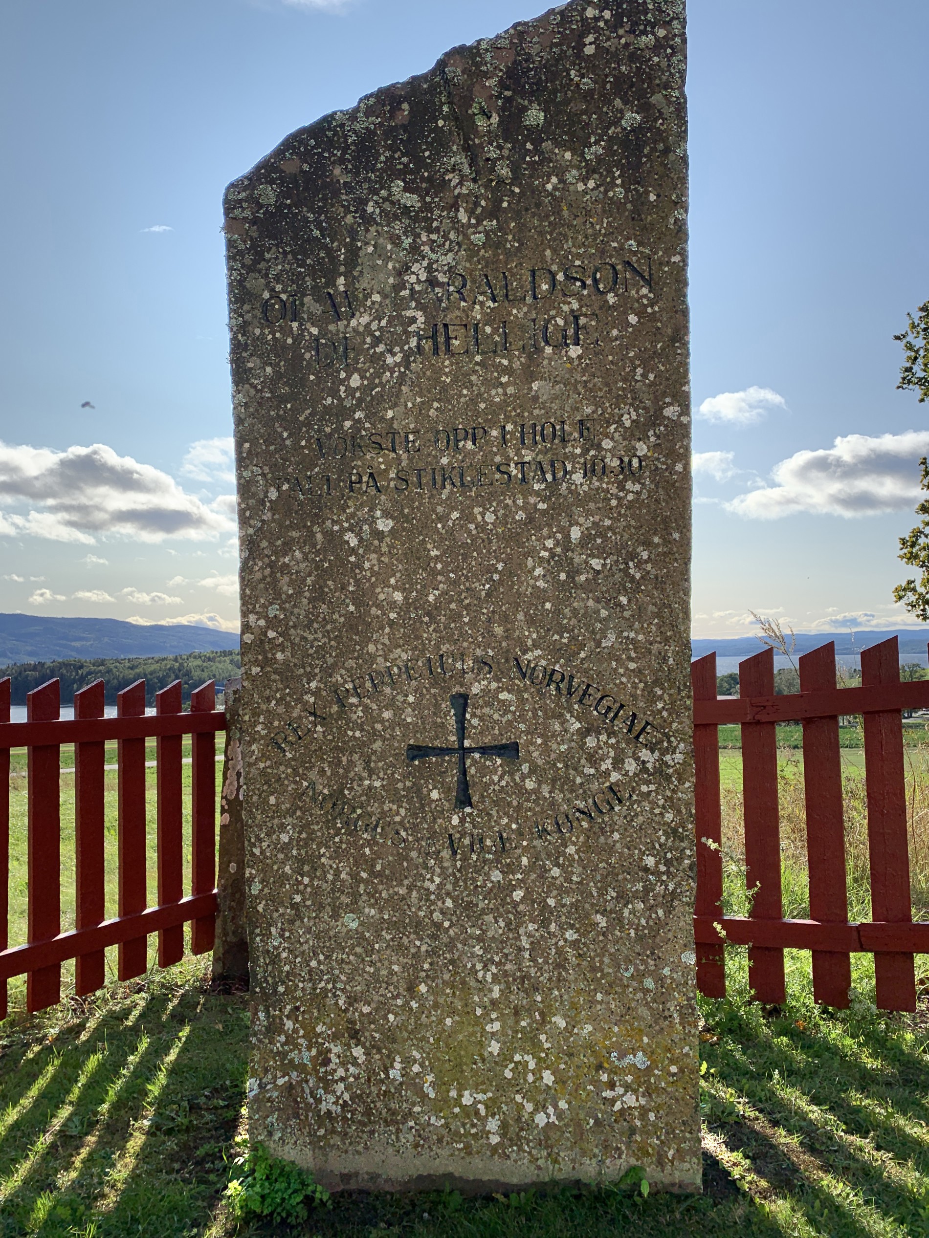 Olav den Hellige-støtta ved Bønsnes kirke
