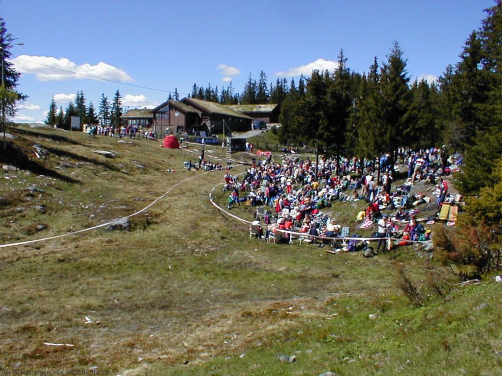 Orienteringsfolket har inntatt Ringkollen