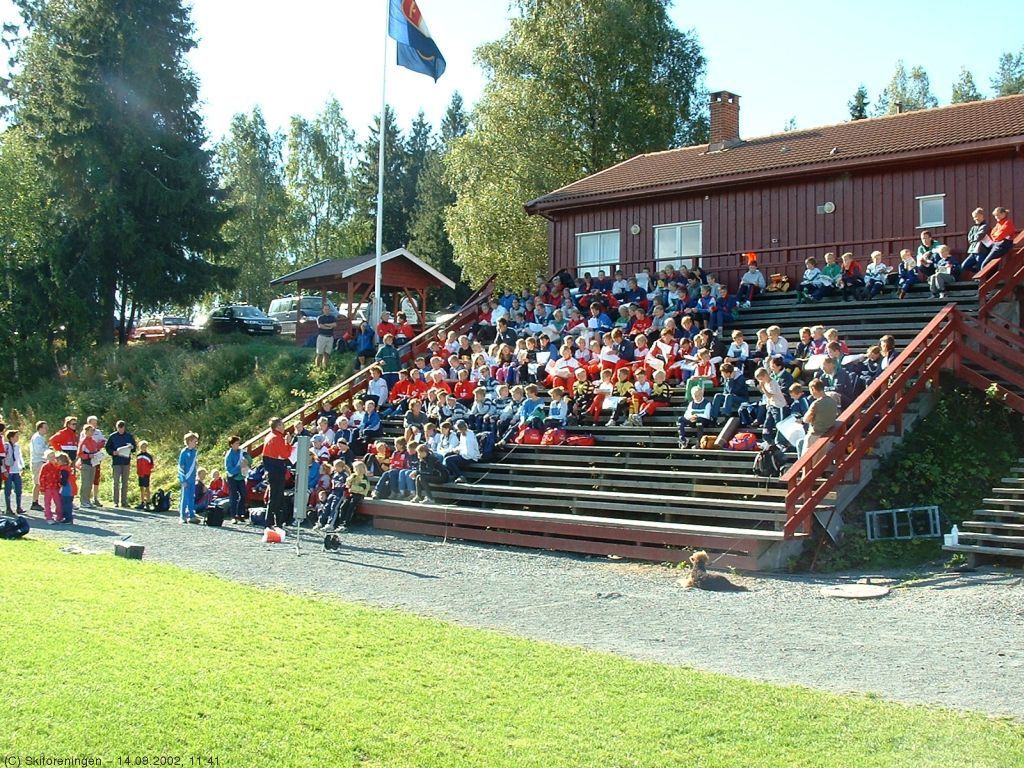 Orienteringsløpere inntar Fossum