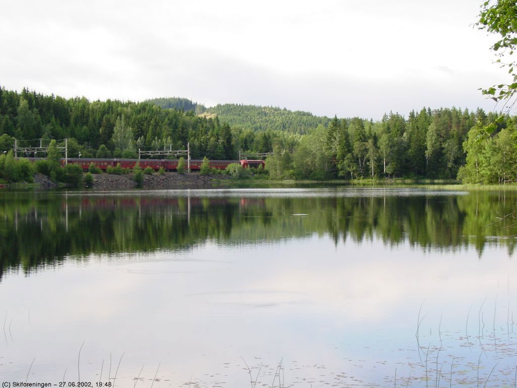 Ørreten vaker i Movatn