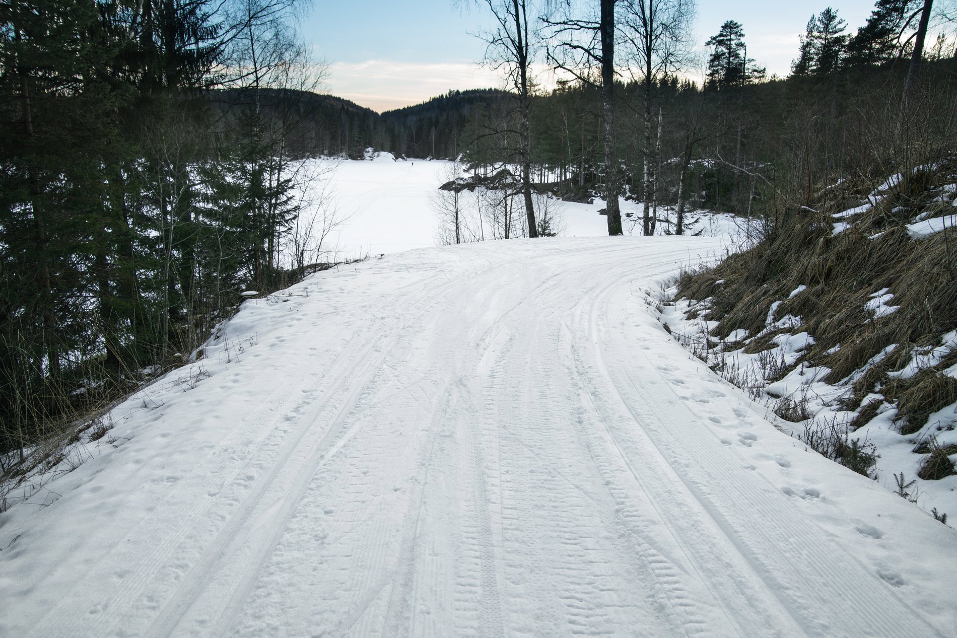 Østaveien ved Geitsjøen