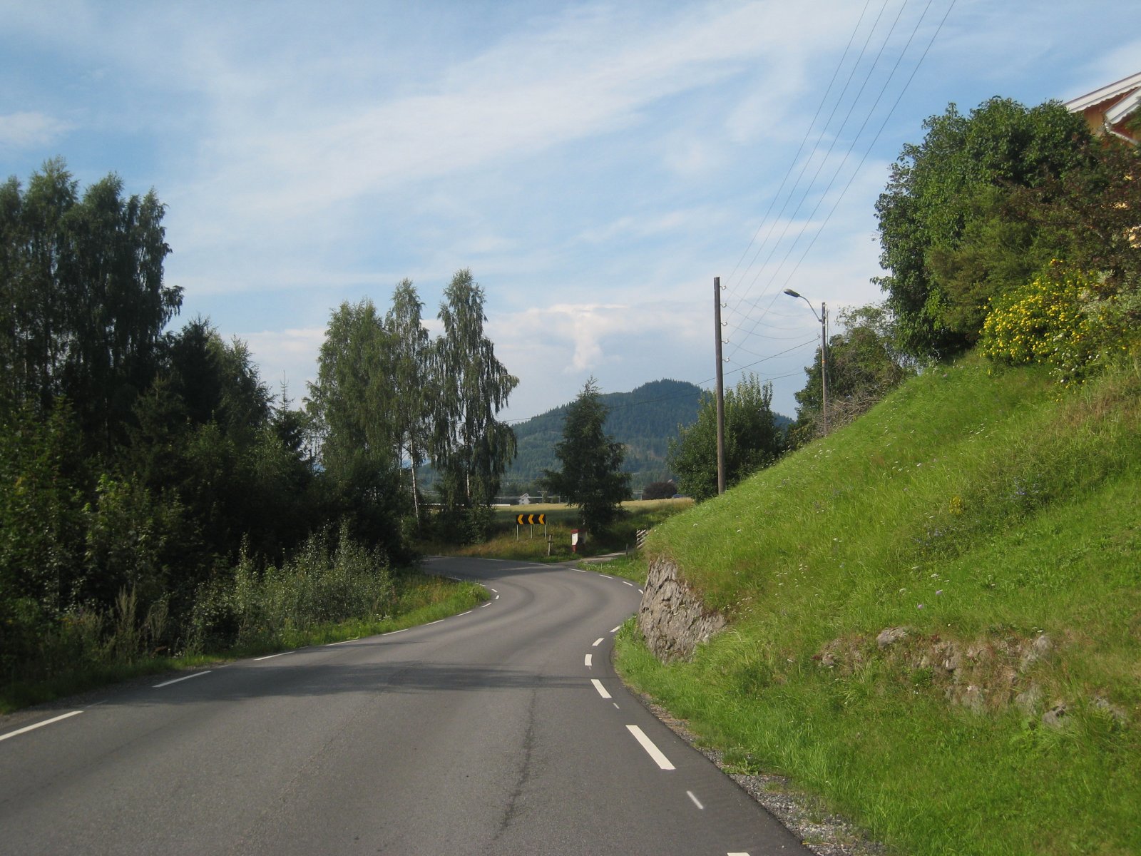 Østsidavegen mot nord