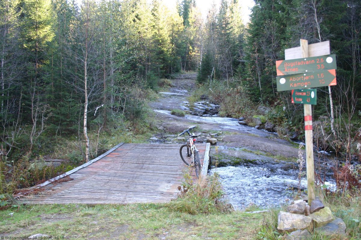 Over Abborvannsbekken