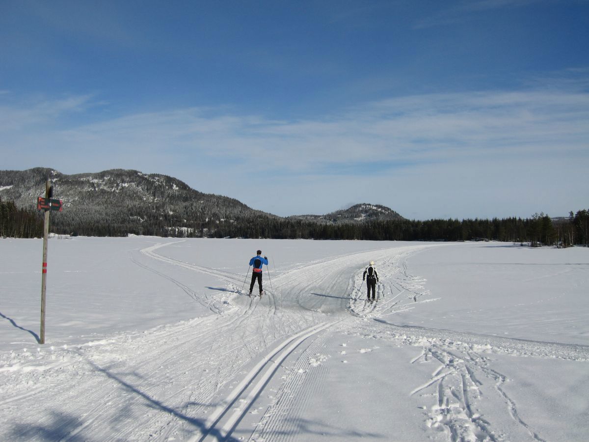 Over Østre Fyllingen med Kikuttoppen i bakgrunnen