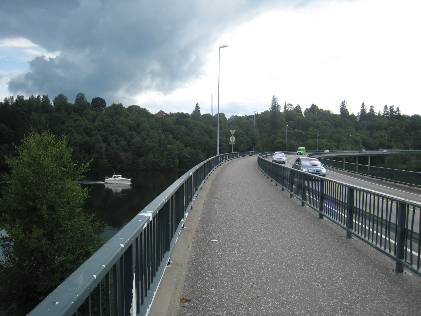 Over Vorma på Eidsvollbrua