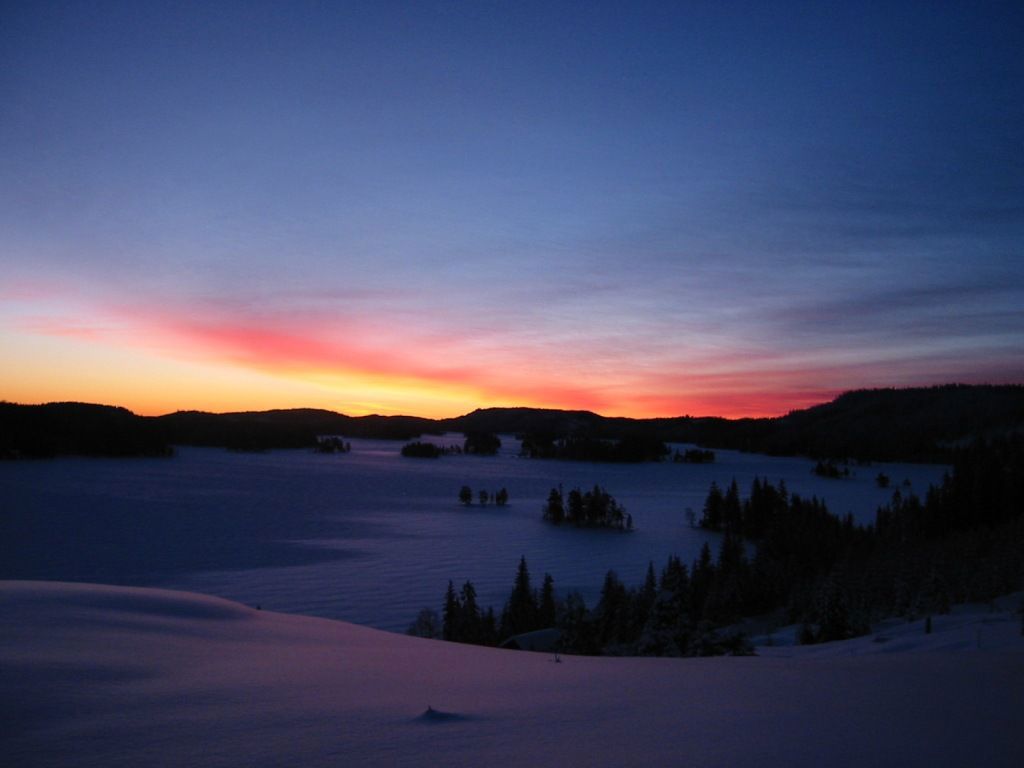 Øyangen i morgenlys