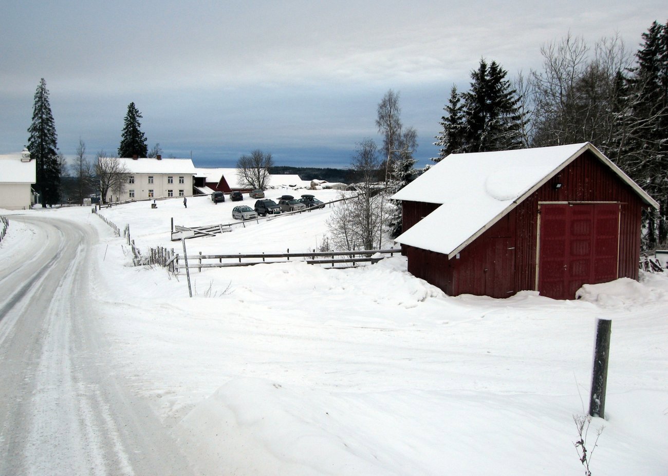 P-plassen ved Haug gård