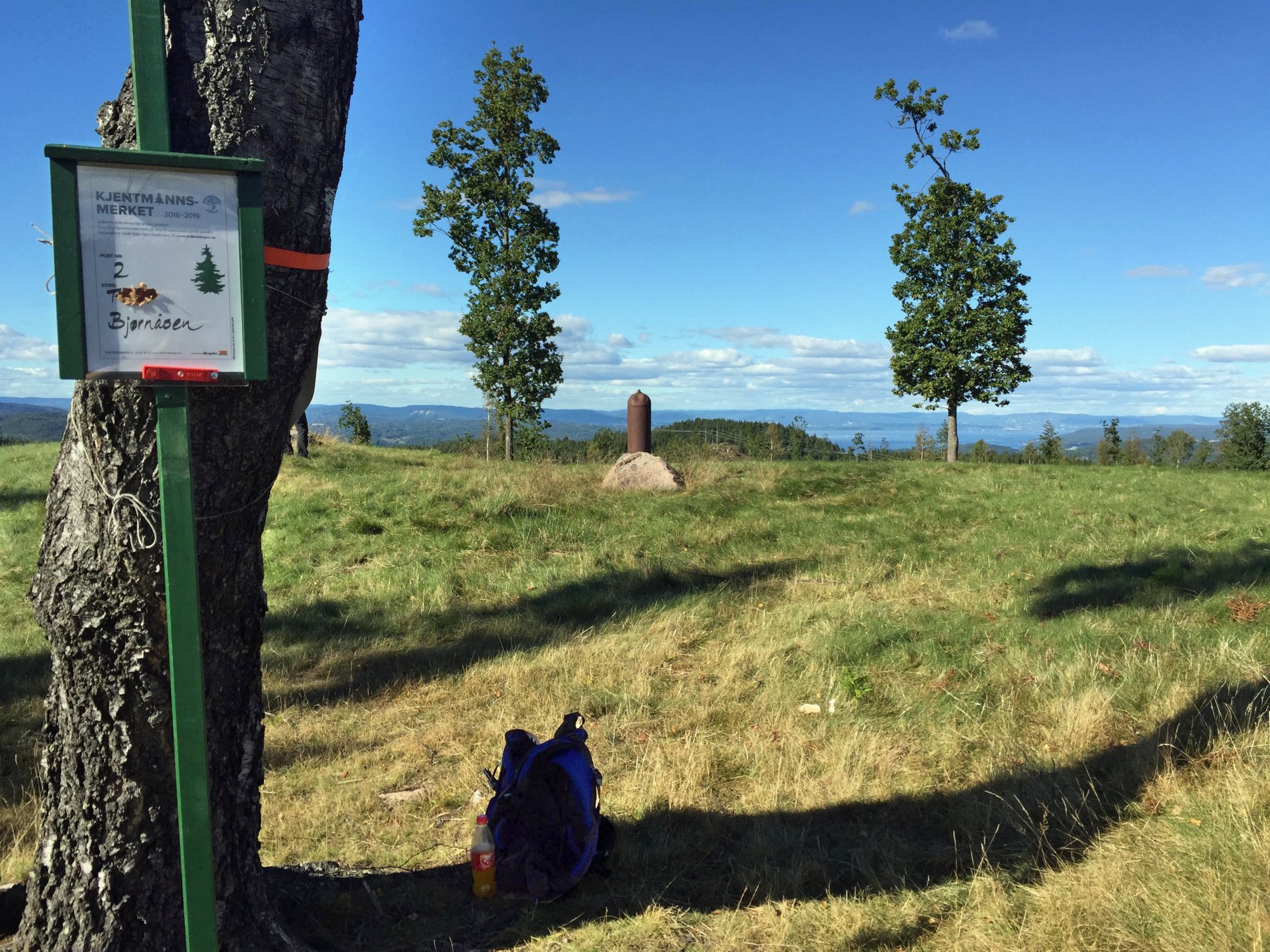 På Bjørnåsen midt på Hurumlandet