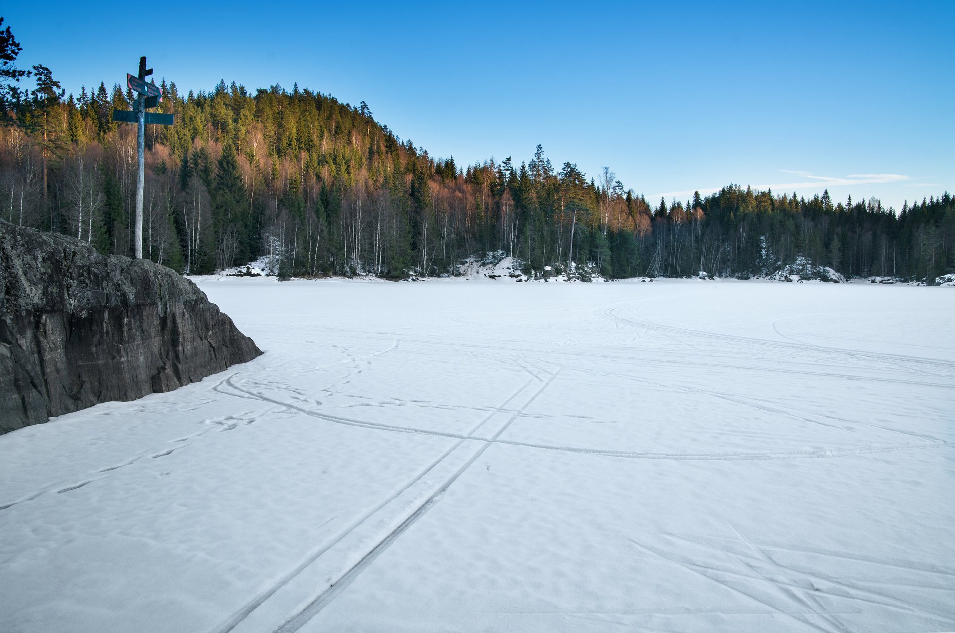 På Geitsjøen i kveldstimen