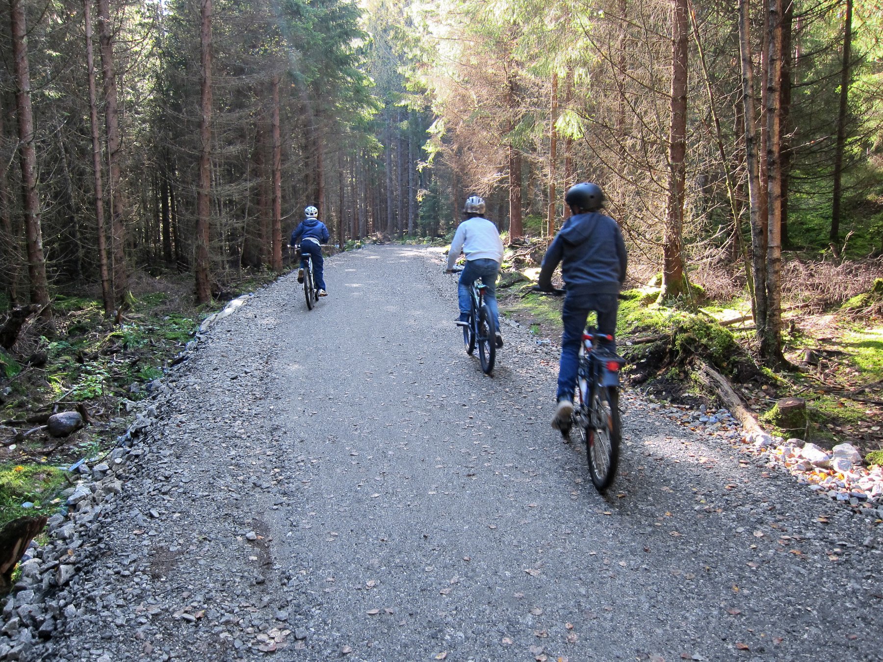 På god vei til Trampen