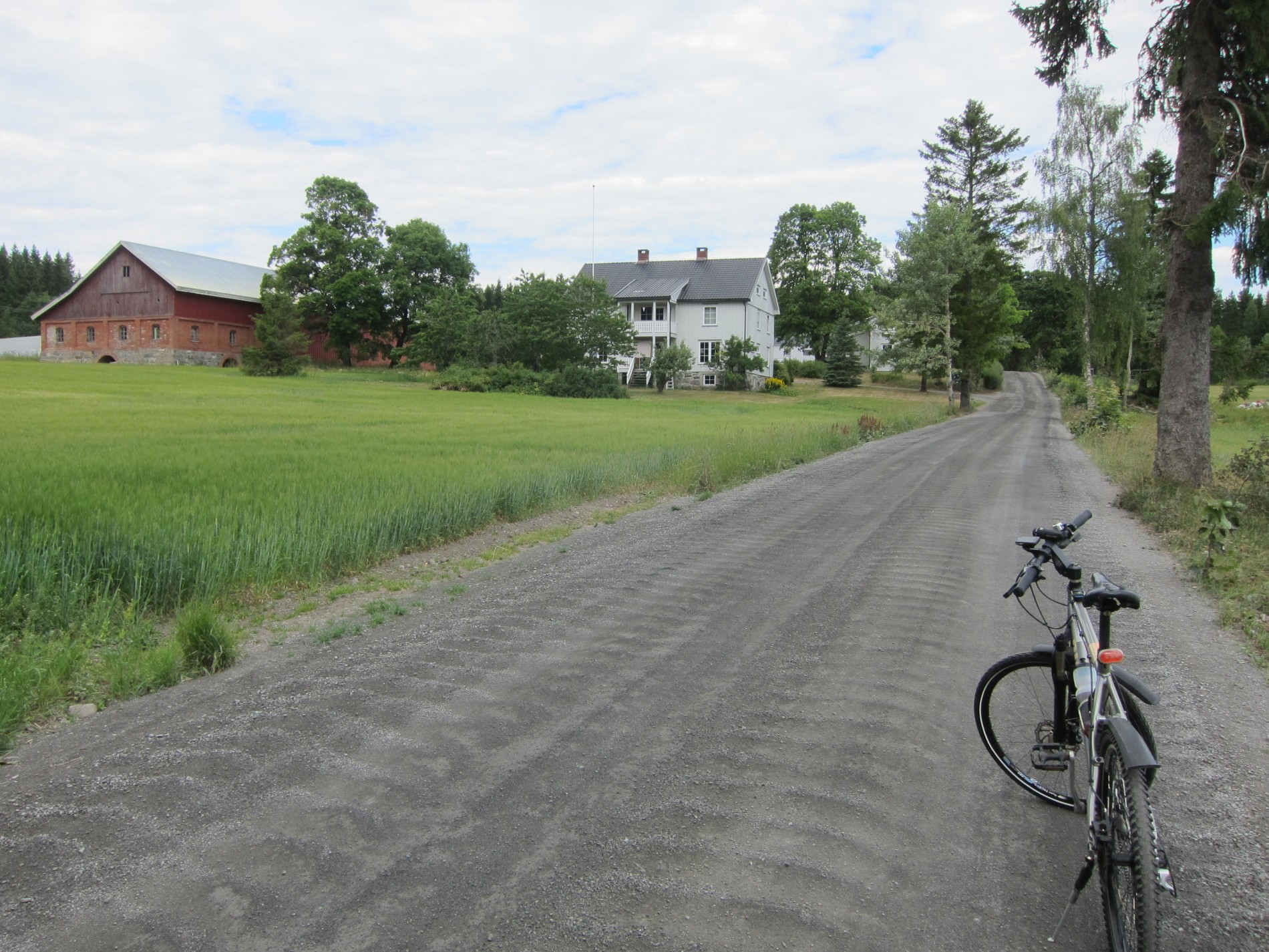 På Kongevegen ved Åslund