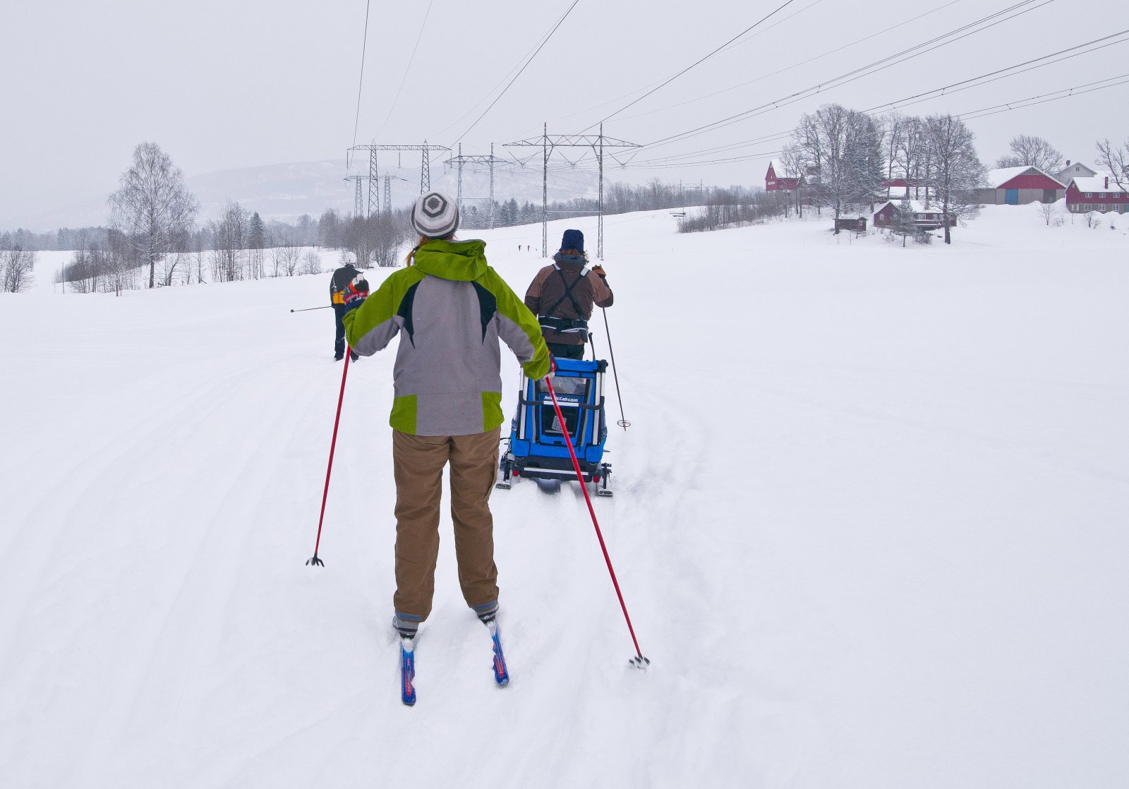 På ski på Tanumplatået
