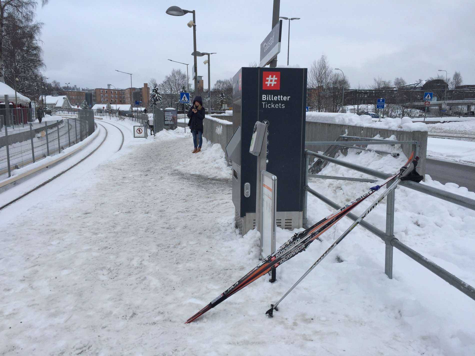 På ski til T-banen