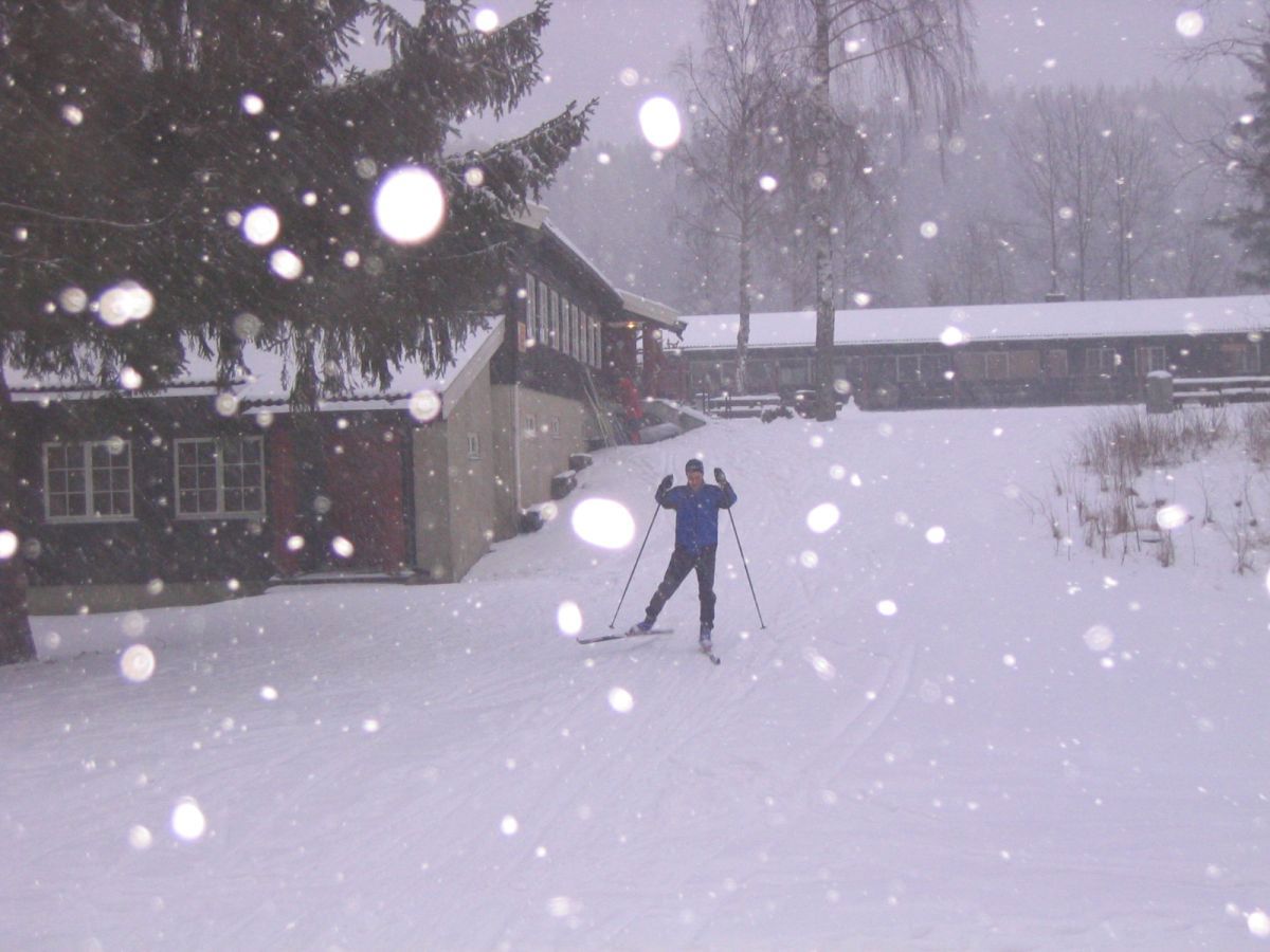På ski ved Mariholtet