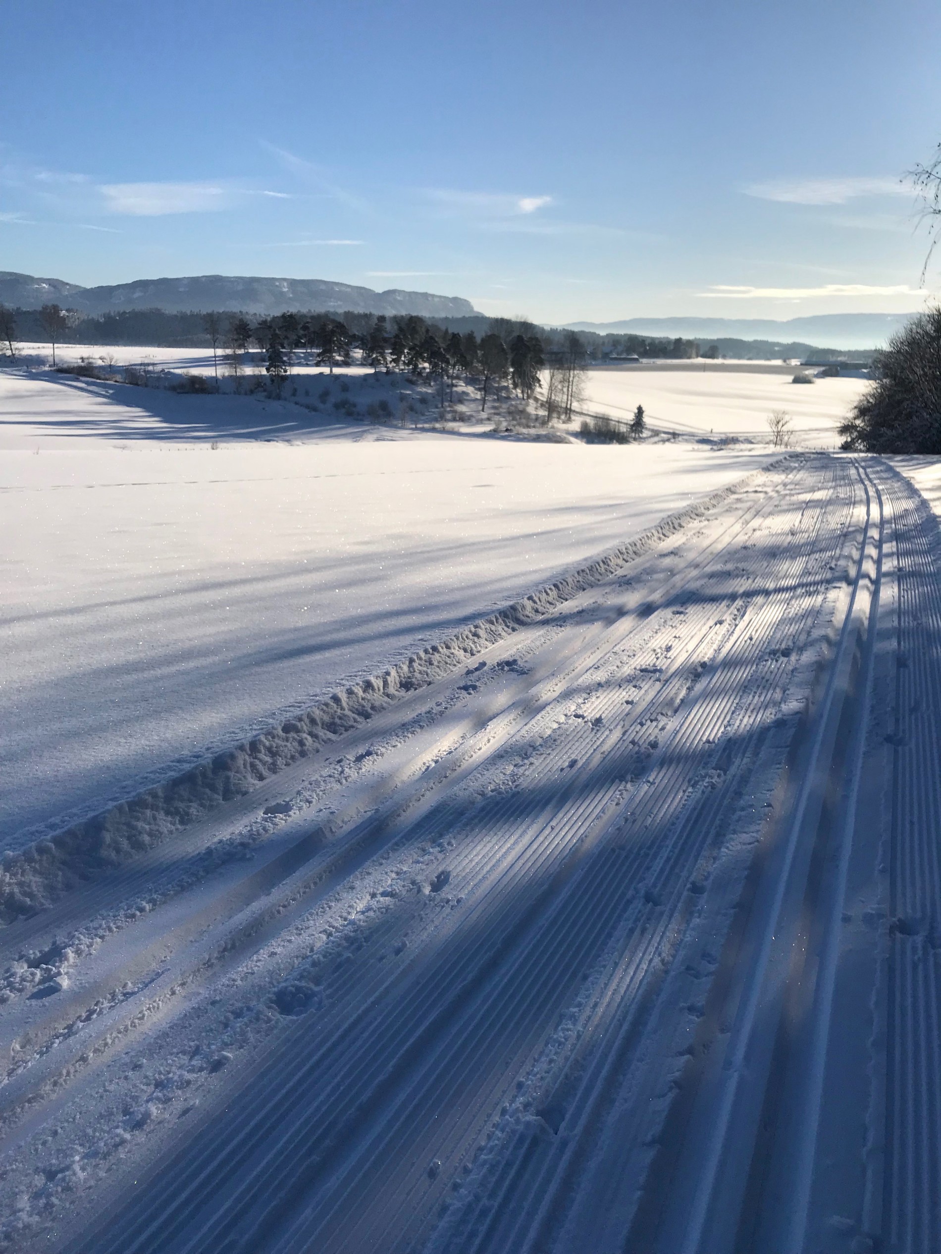 På toppen av Bergebakka