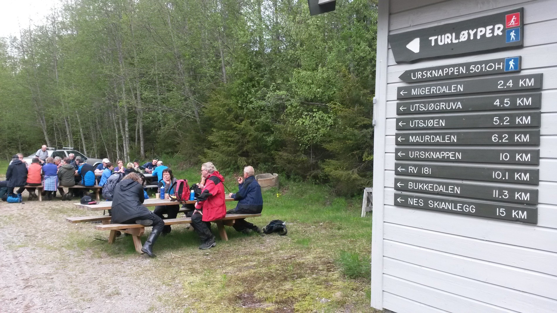 På tur fra Ihlangsvangen