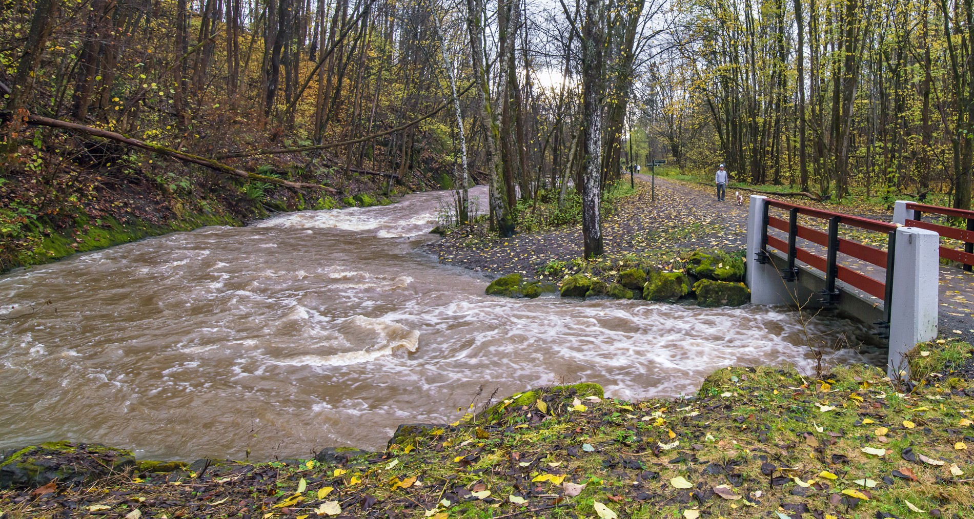 På tur langs Øverlandselva
