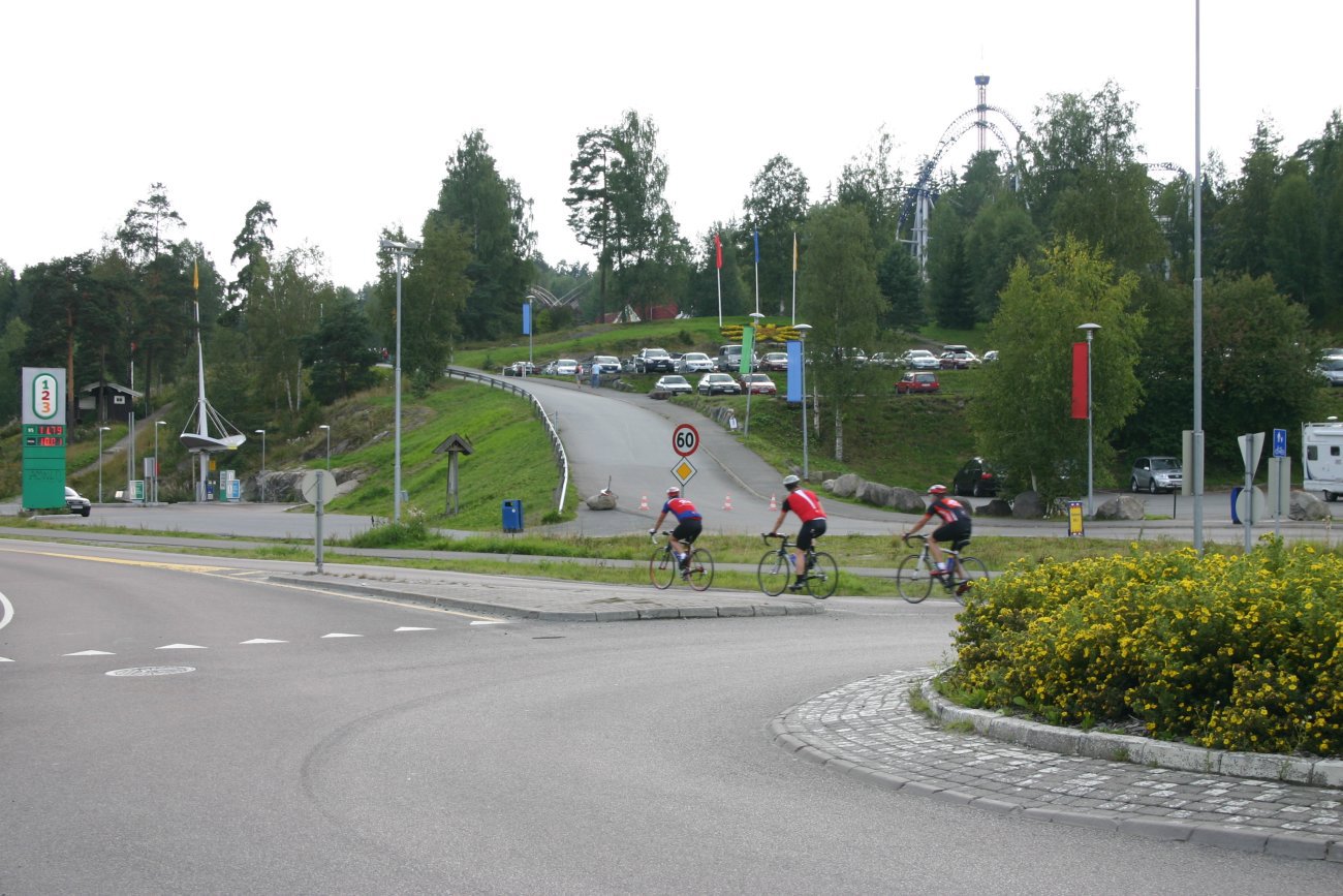 På tur ved Tusenfryd