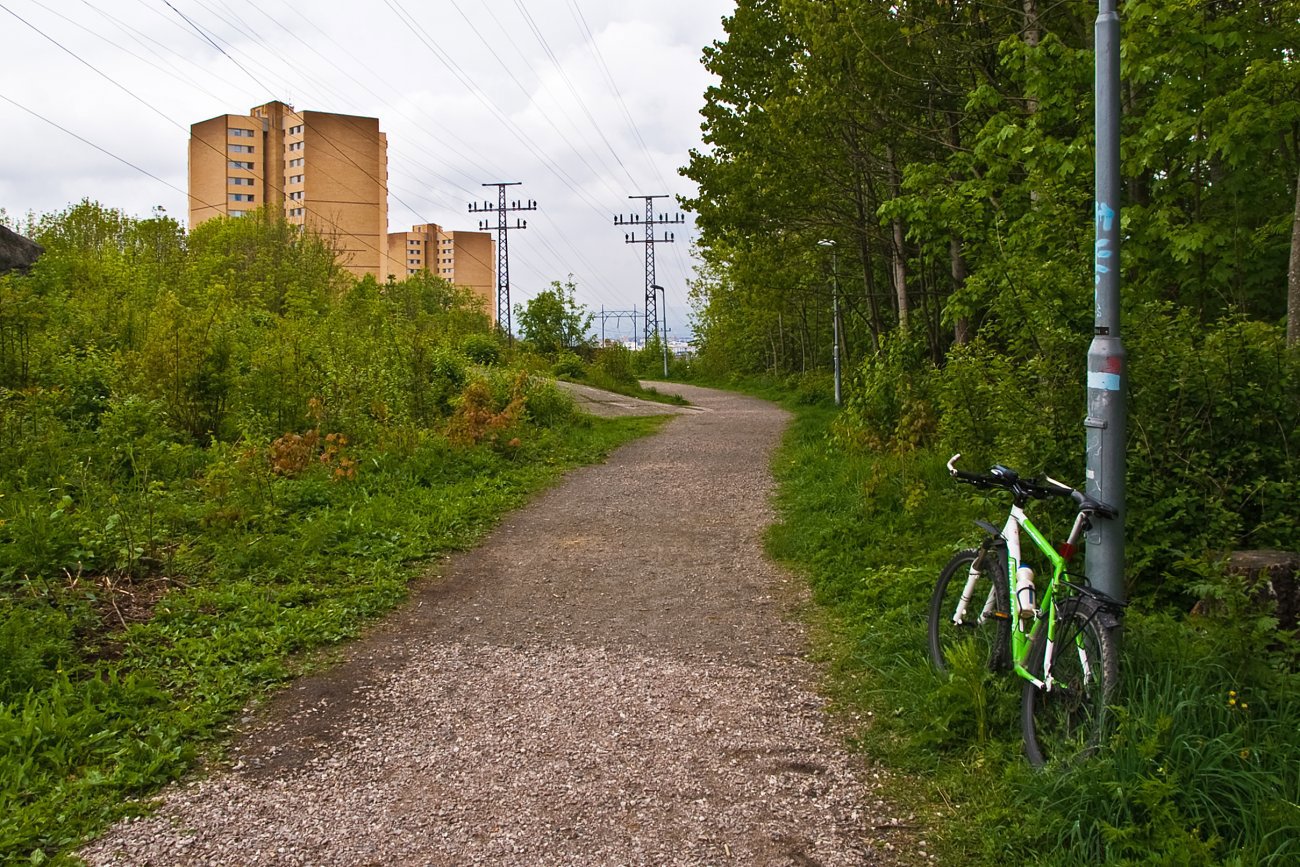 På tursti fra Lindeberg