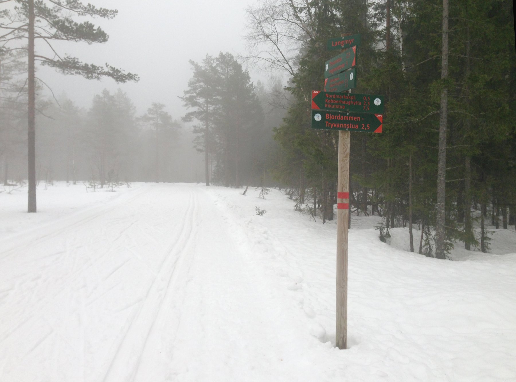 På vei mot Skjennungen