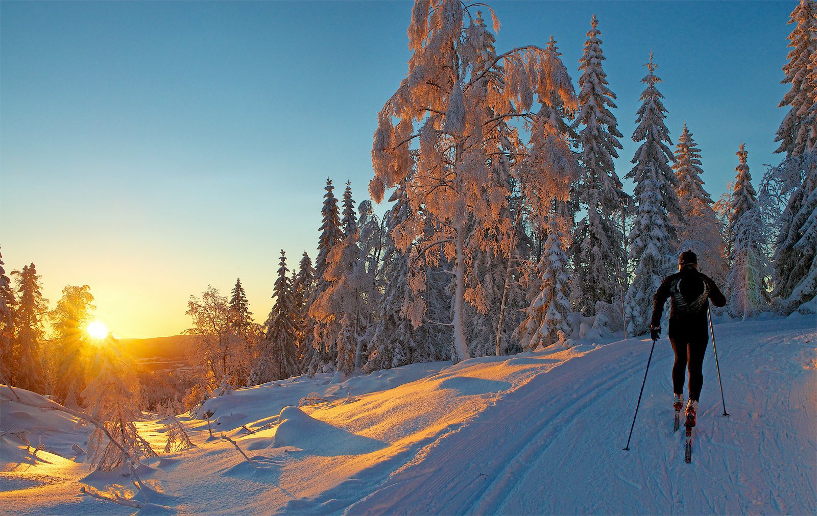 På vei mot Vestergyllen