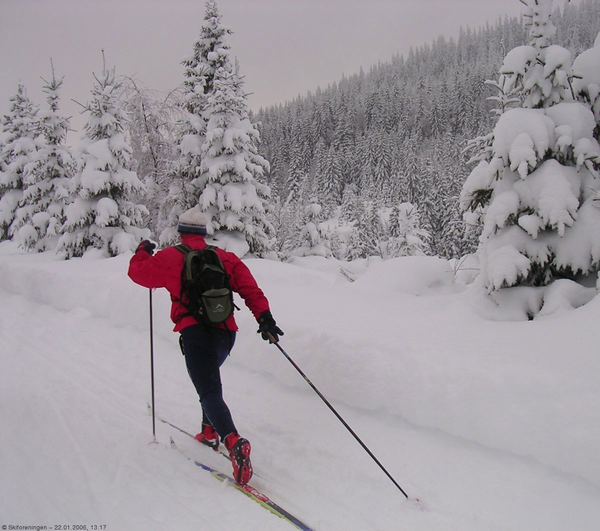 På vei ned Puttedalen