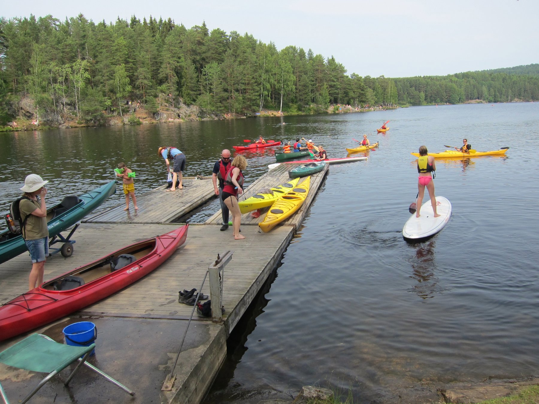 Padetur på Nøklevann
