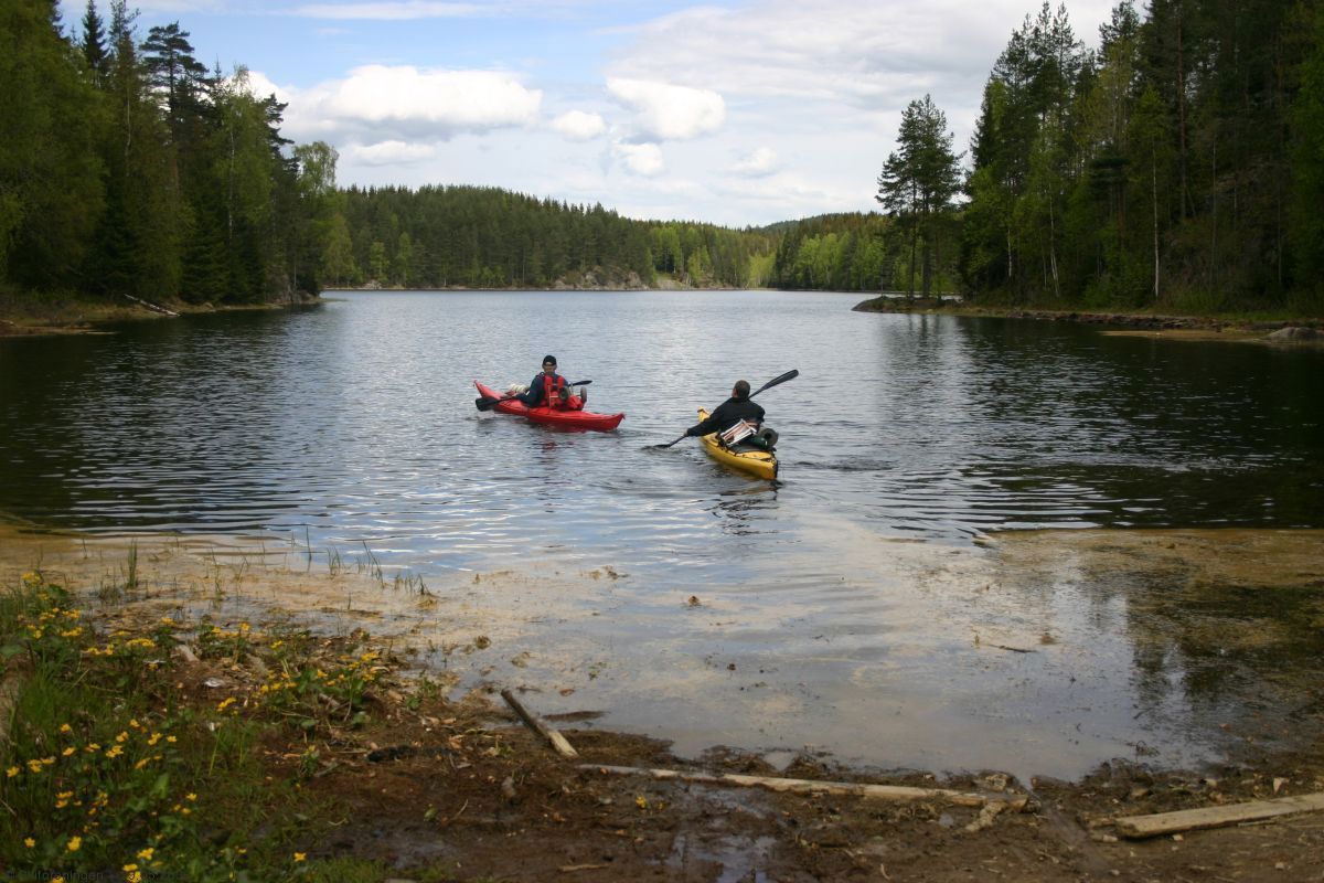 Padling i Mønevann