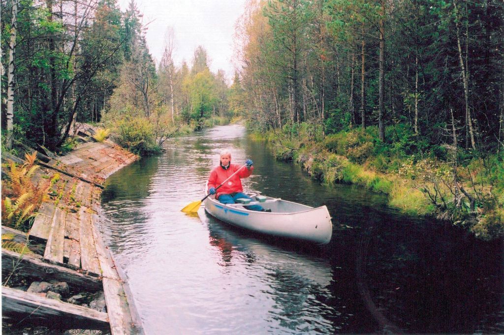 Padling mellom Storflåtan og Vesleflåtan