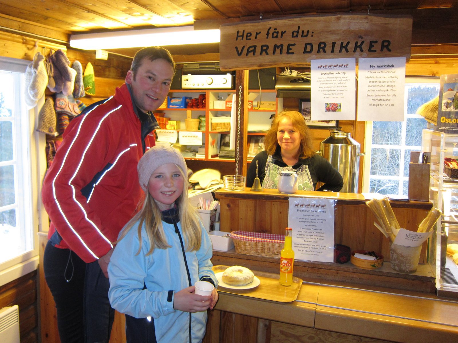 Påfyll på Brunkollen