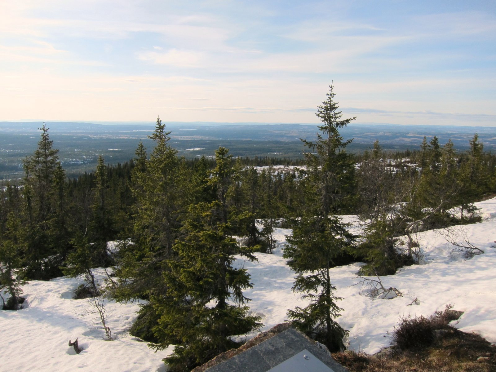 Panorama fra Tjuvåskampen