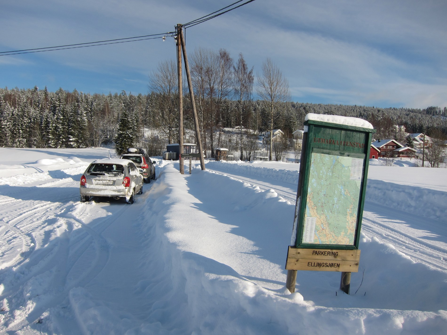 Parkering ved Kårstad