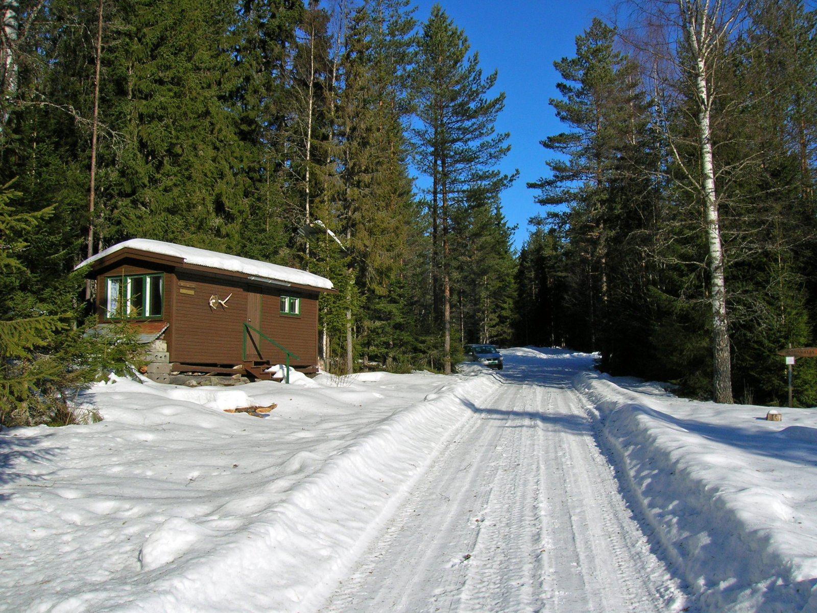Parkering ved Råkalidammen