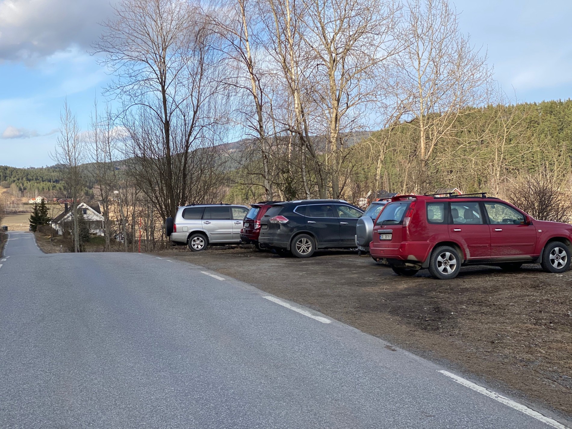 Parkeringsplass ved Kalkverket