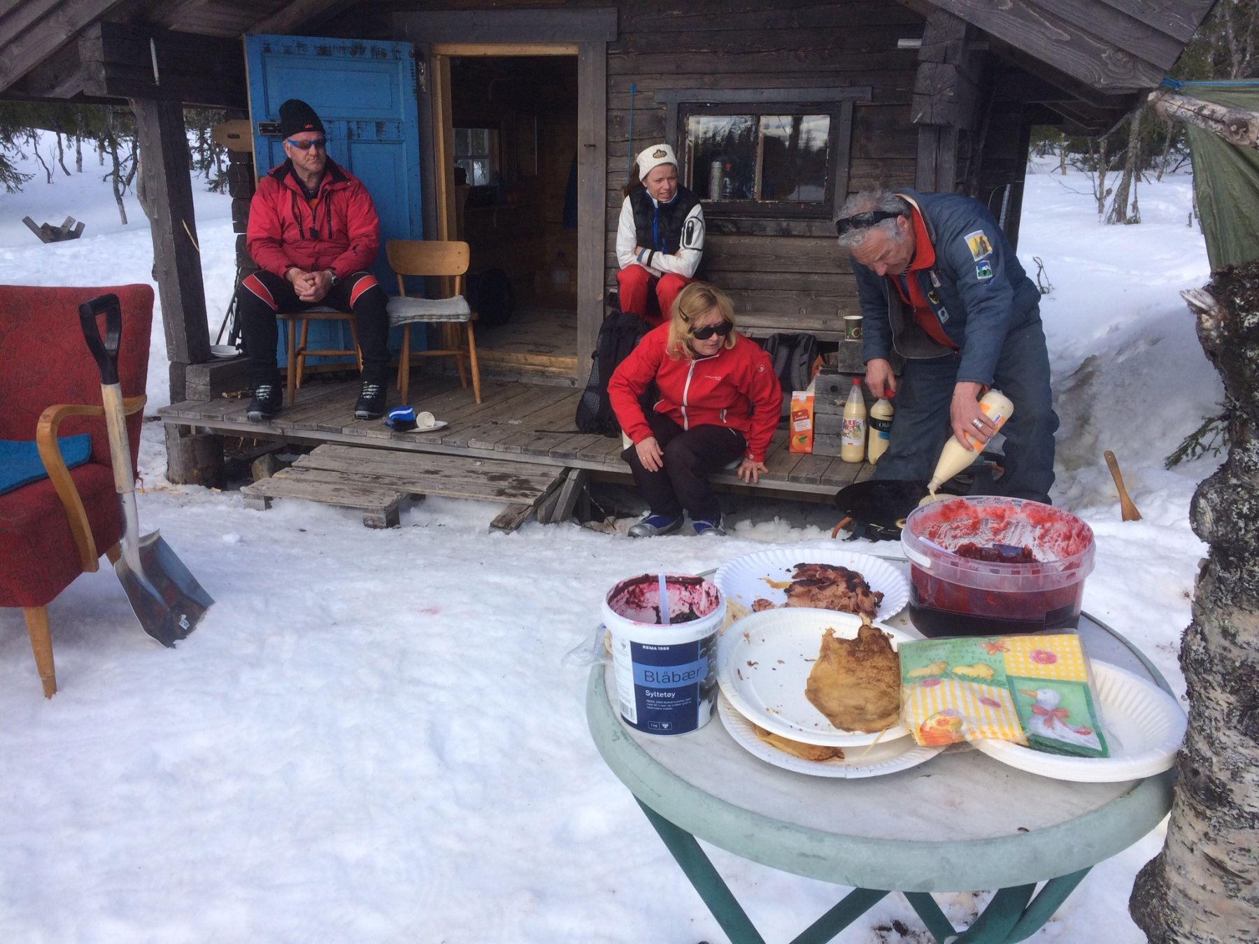 Påskestemning på Biriåsen
