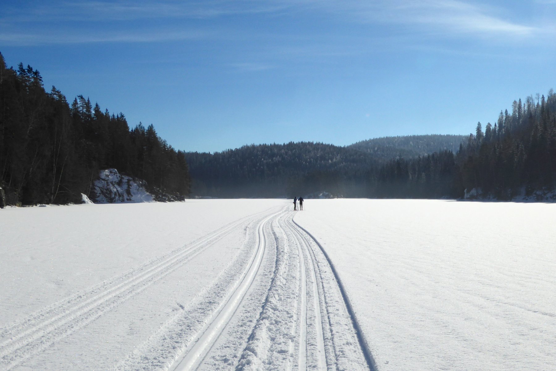 Påskestemning på Røyrivann