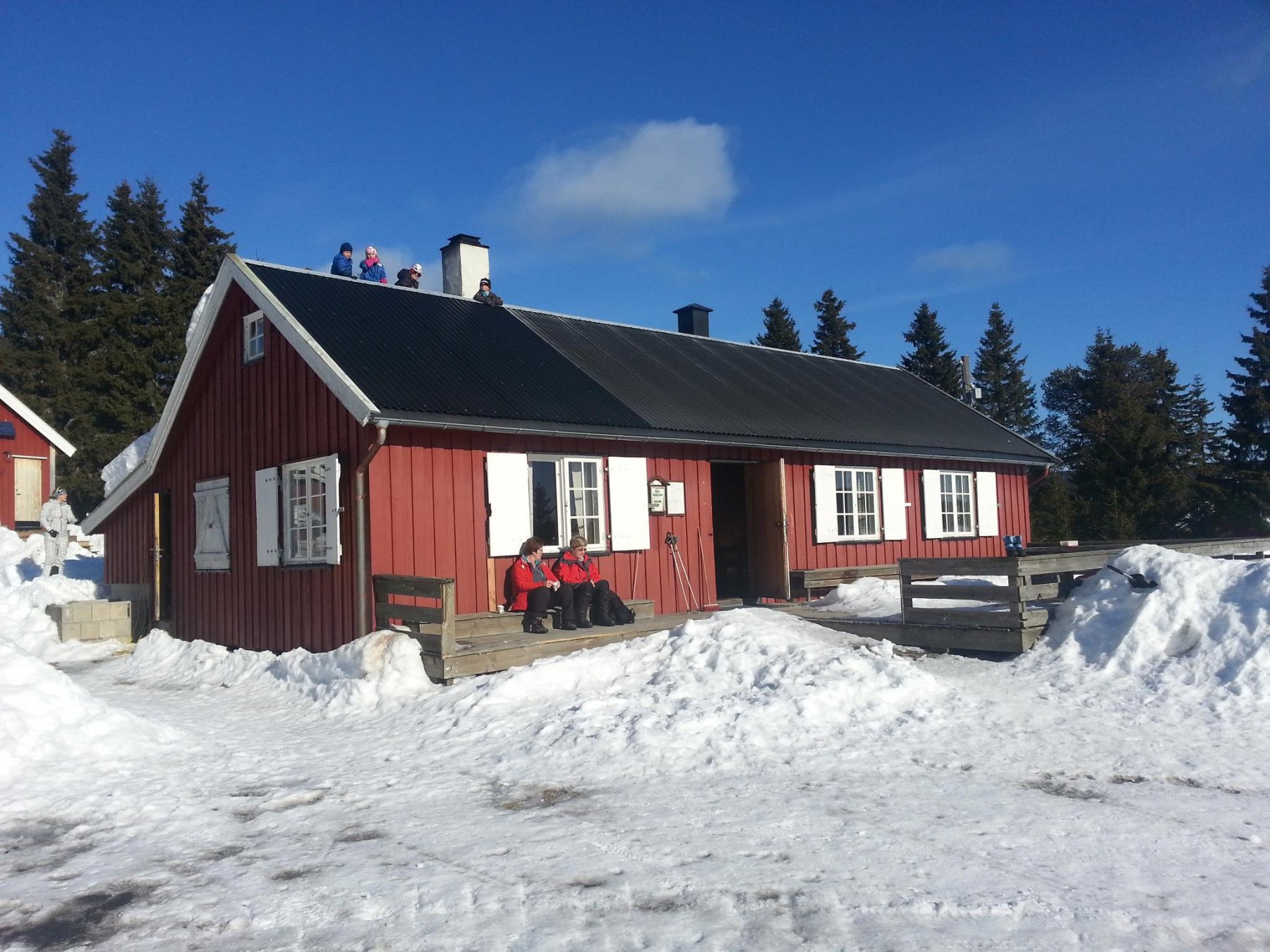 Påskestemning på Sagvollstallen