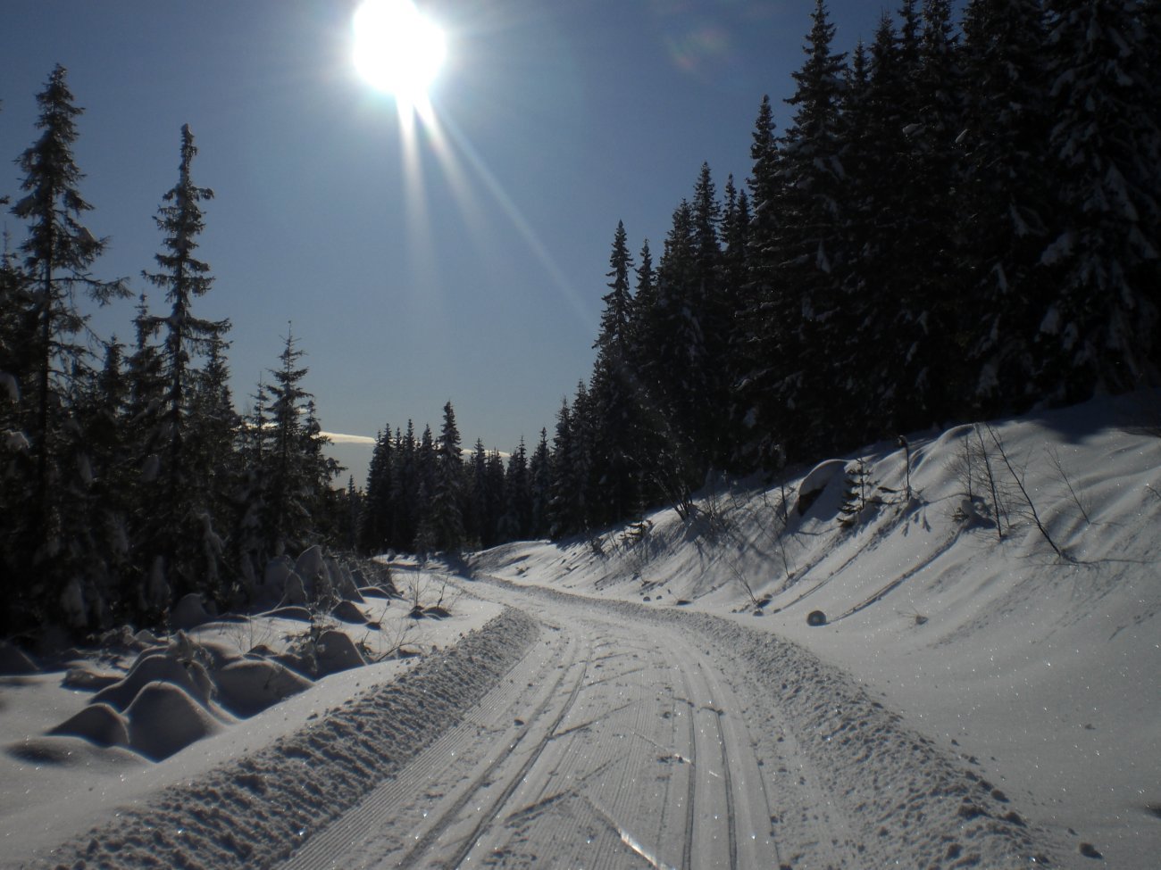 Perfekte forhold på øståsen i dag
