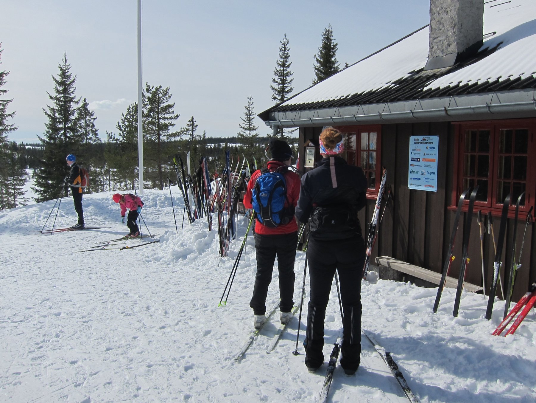 Plass til flere på Lushaughytta