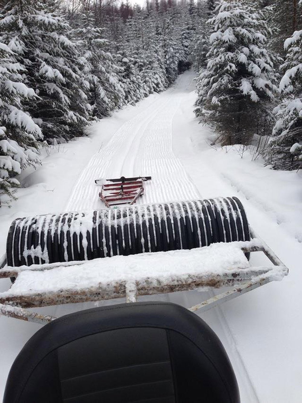 Preparering i Sørmarka 1. juledag