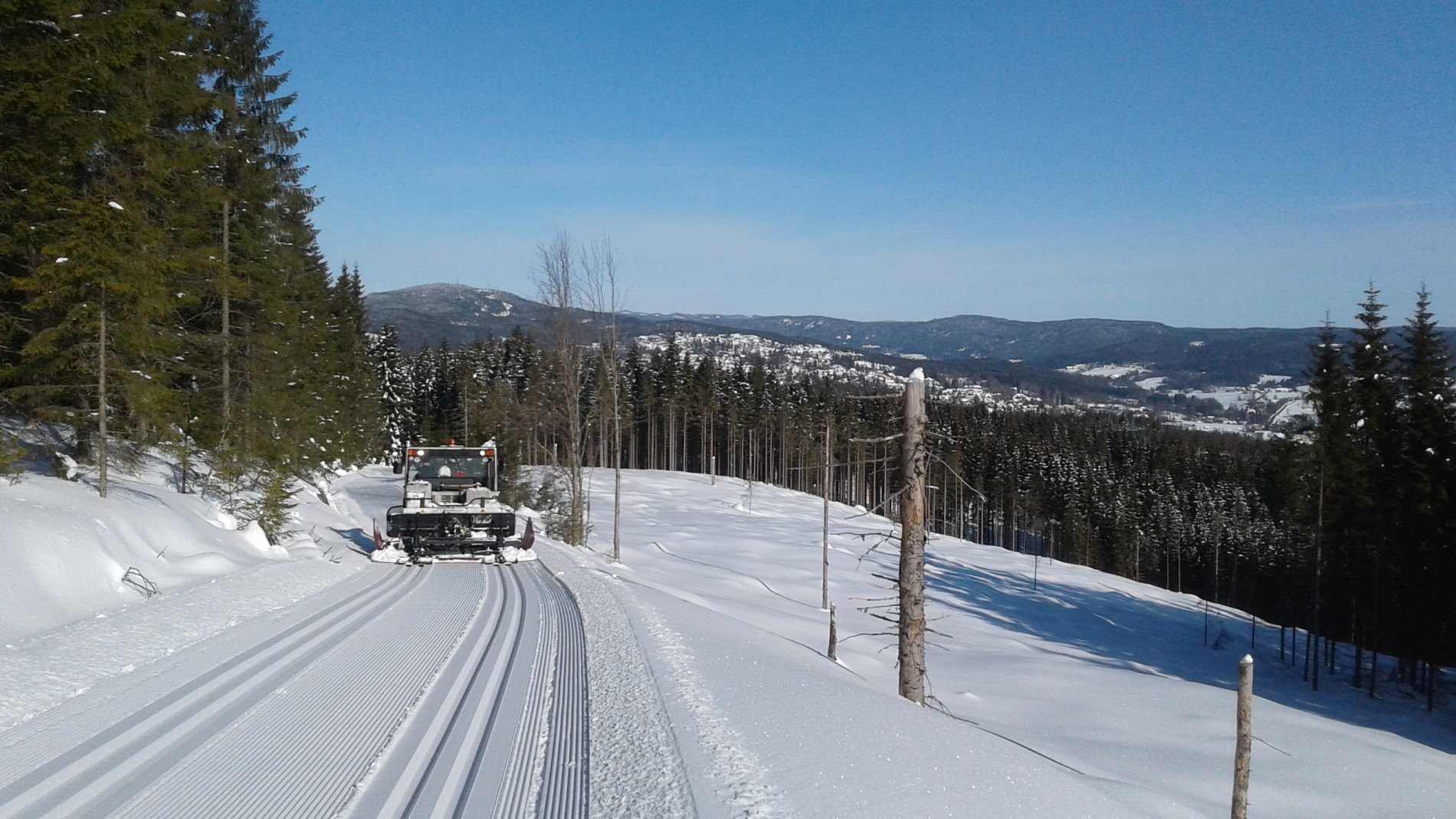 Preparerte spor og fin utsikt
